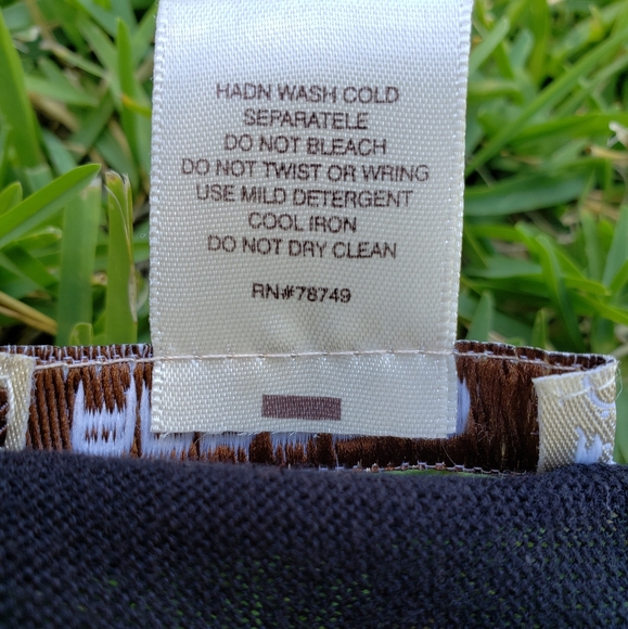 Arden B., Small, Black w/ tiger stripe sequins. - Picture 4 of 8